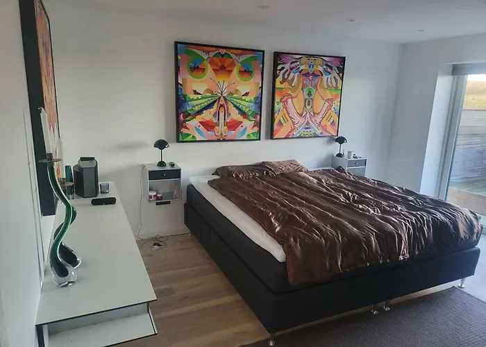 Сasa de vacaciones New With Sea View And Allinge-Sandvig