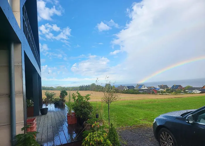 Сasa de vacaciones New With Sea View And Allinge-Sandvig